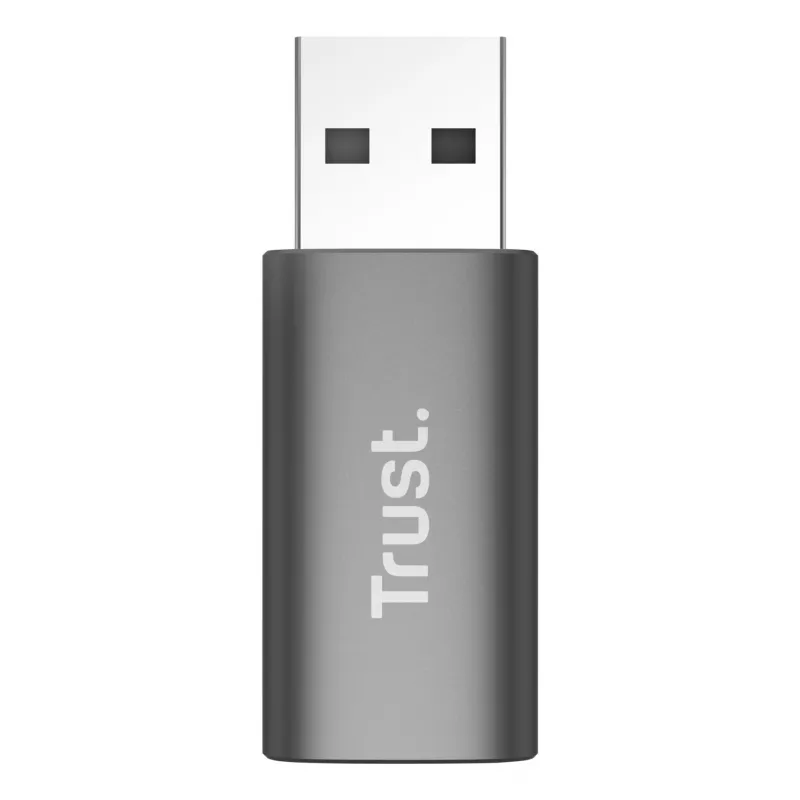 Trust Calyx USB Type-C USB Type-A Grau Anschluss 1 USB Type-C Anschluss 2 USB Type-A