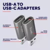 Trust Calyx USB Type-C USB Type-A Grau Anschluss 1 USB Type-C Anschluss 2 USB Type-A