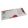 Gaming-Mauspad TRUST GXT 759 XXL — PET-Oberfläche, 900×400 mm, genähte Kanten, rutschfeste Basis (Schwarz/Grau/Rot/Weiß)