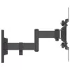 Manhattan Wandhalterung für Fernseher & Monitore (Full-Motion), Für Bildschirme 13 Zoll bis 42 Zoll, VESA-Kompatibilität: alle zwischen 75x75 mm und 200x200 mm – überprüfen Sie die Abmessungen der vier Befestigungslöcher auf der Rückseite des Bildschirms, um die Passform sicherzustellen, Max. 20 kg, Schwarz, Halterung