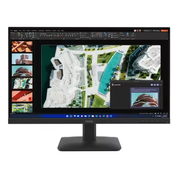 27-Zoll Lenovo ThinkVision S27-4e Monitor, 1920×1080 Full HD, IPS, 6 ms, 300 cd/m², VESA, schwarz