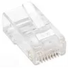 Intellinet RJ45 Modularstecker, Cat5e, UTP, 2-polig, für Litzenkabel, 15 µ vergoldete Kontakte, 100er-Pack