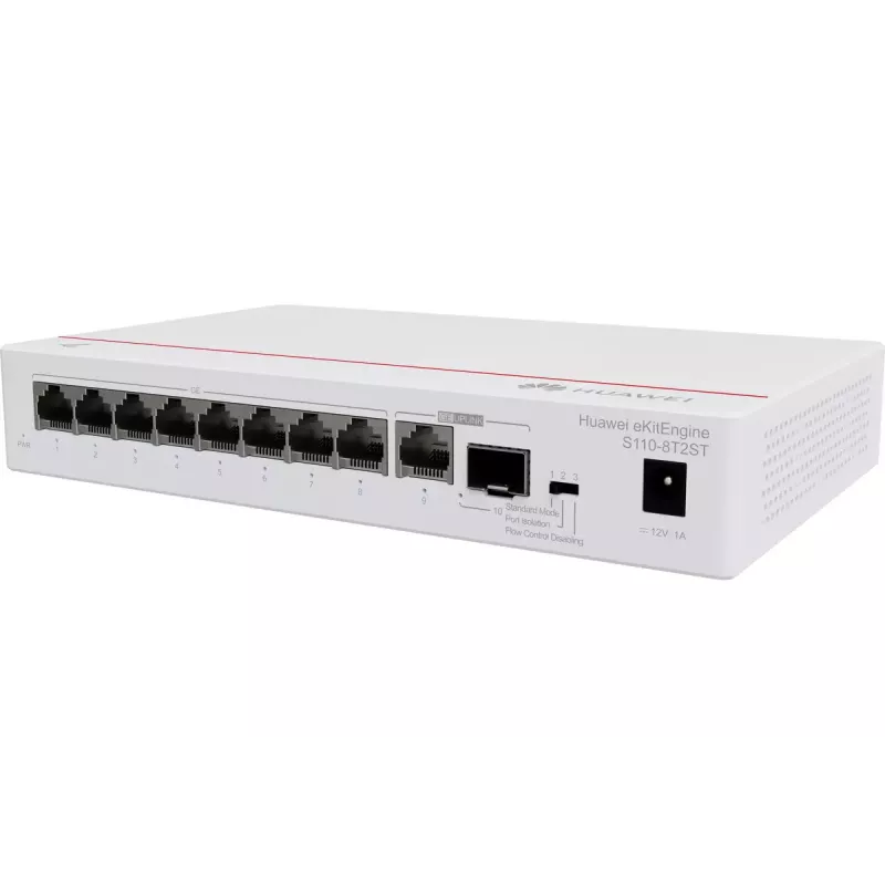 Huawei S110-8T2ST Gigabit-Switch, 8x GE + 1x SFP