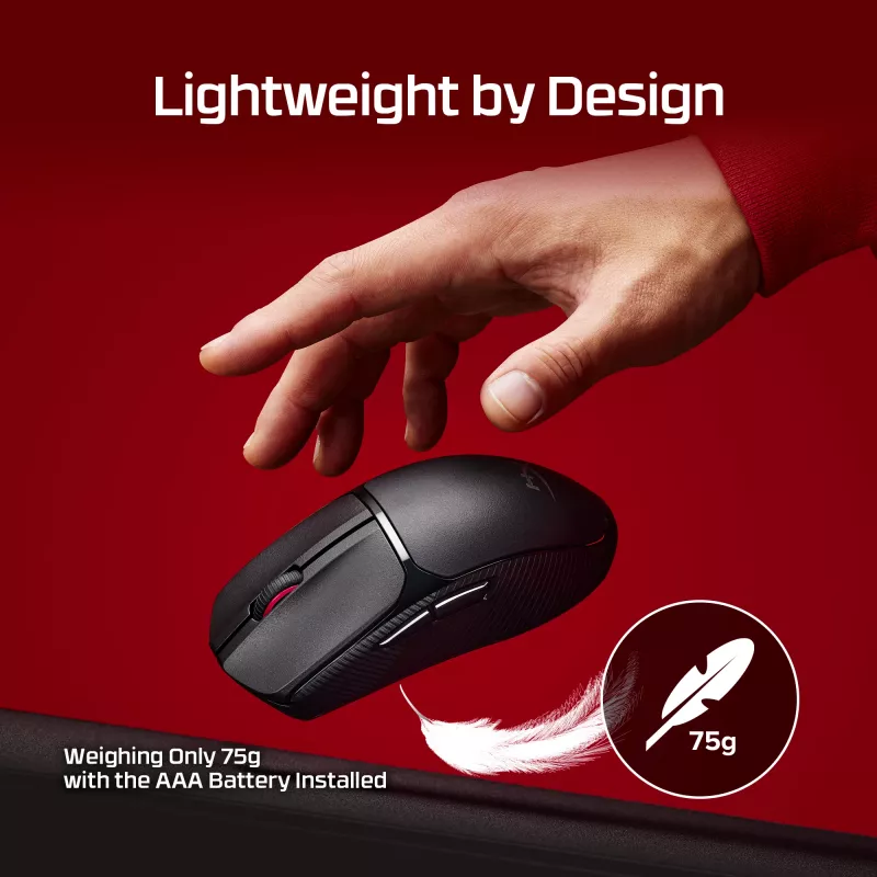 Maus HyperX Pulsefire Fuse Wireless RF Wireless + Bluetooth