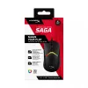 HyperX Pulsefire Saga Gaming-Maus (Schwarz)