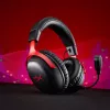 HyperX Cloud III S Wireless - Gaming-Headset (Schwarz-Rot), Rot, China, ohrumschließend, geschlossen, 115 mm, 210 mm