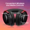 HyperX Cloud III S Wireless - Gaming-Headset (Schwarz-Rot), Rot, China, ohrumschließend, geschlossen, 115 mm, 210 mm
