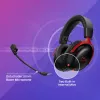 HyperX Cloud III S Wireless - Gaming-Headset (Schwarz-Rot), Rot, China, ohrumschließend, geschlossen, 115 mm, 210 mm