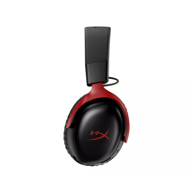 HyperX Cloud III S Wireless - Gaming-Headset (Schwarz-Rot), Rot, China, ohrumschließend, geschlossen, 115 mm, 210 mm
