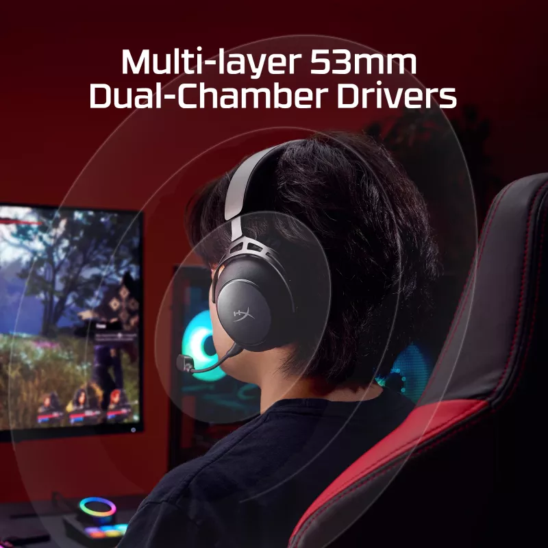 HyperX Cloud Alpha 2 – Kabelloses Gaming-Headset