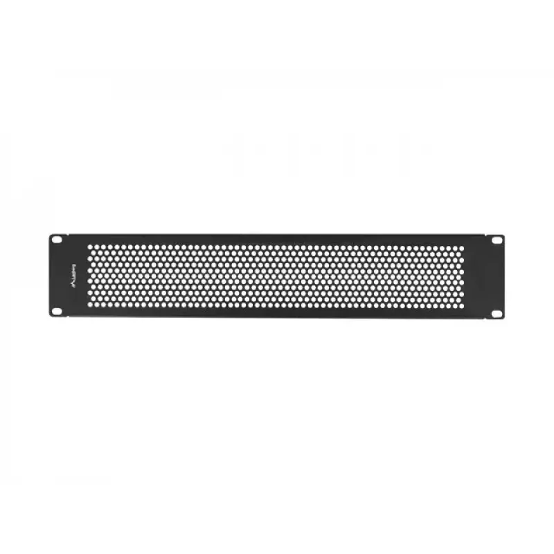 Blindpanel Lanberg AK-1412-B Stahl Schwarz 19 Zoll 482,5 mm