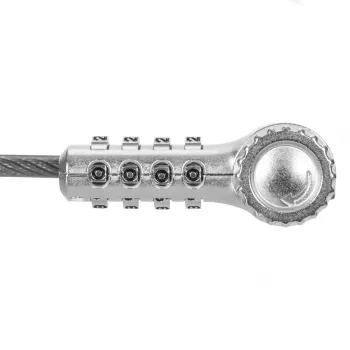 Targus ASP96GLX-S Kabelschloss Silber 2m Zahlenschloss