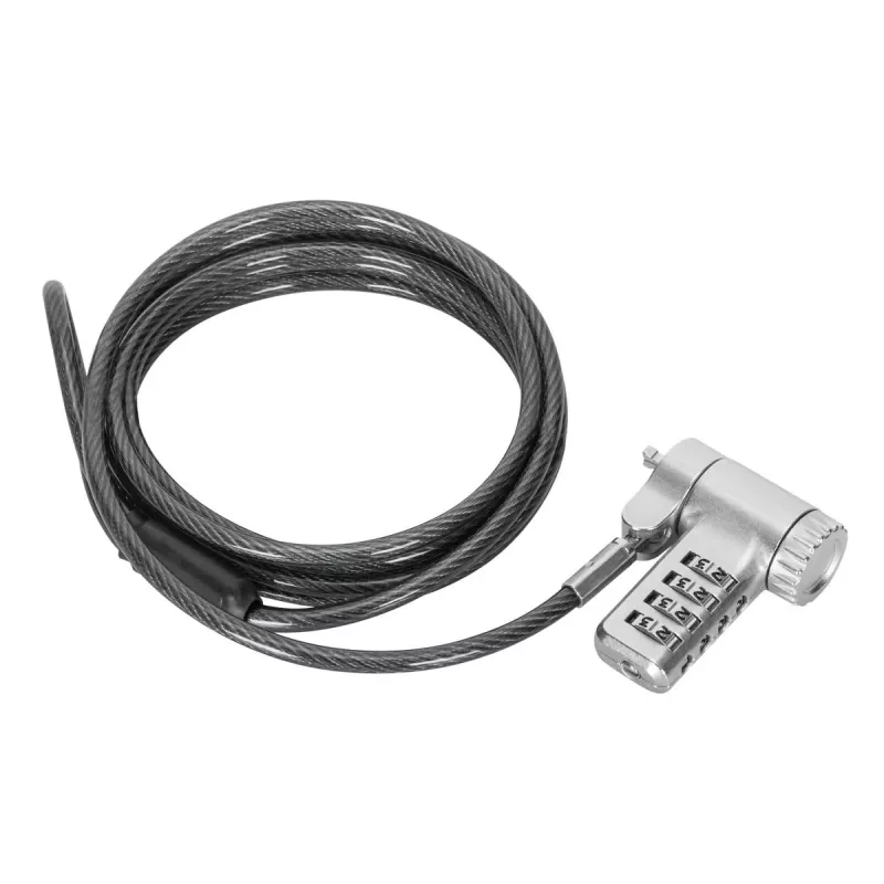 Targus ASP96GLX-S Kabelschloss Silber 2m Zahlenschloss