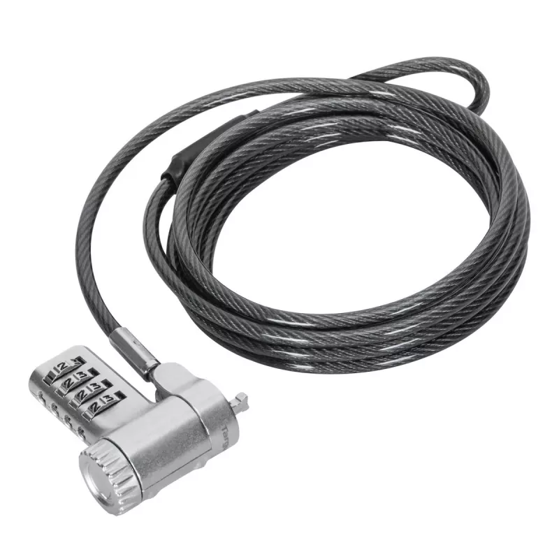 Targus ASP96GLX-S Kabelschloss Silber 2m Zahlenschloss