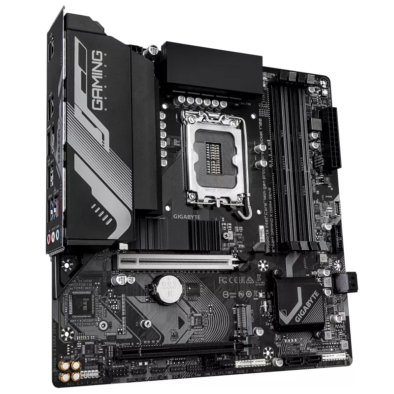 Motherboard GIGABYTE B760M GAMING X DDR4 GEN5, Micro ATX, LGA1700, B760, 4x DIMM bis 128 GB, 2x PCIe 4.0 M.2, 2.5GbE