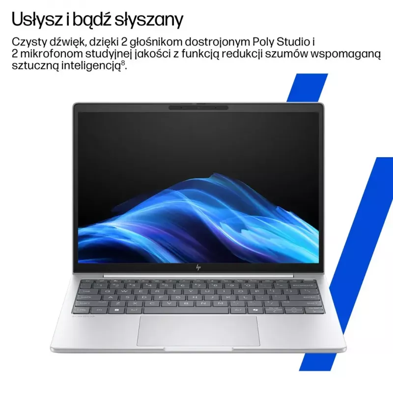 Notebook HP EliteBook G8 Ultra 7 255U 16 Zoll WUXGA IPS 400 nits 32GB DDR5 5600 1TB SSD Arc Cam IR 5MP 62Wh W11Pro Glacier Silver