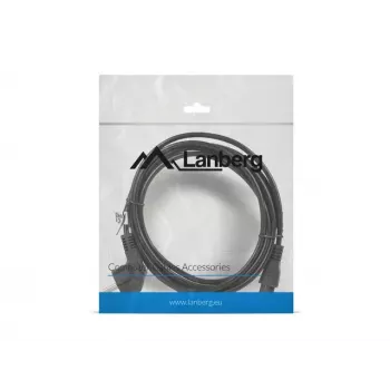 Stromkabel Lanberg CA-C5CA-11CC-003-BK 3m C5-Kupplung CEE7/7