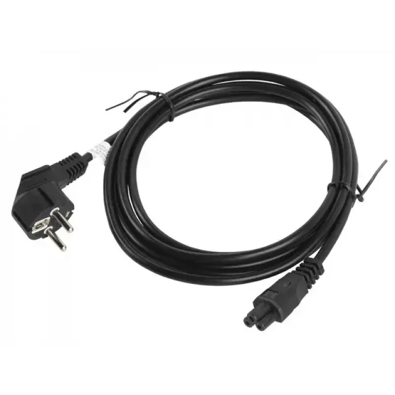 Stromkabel Lanberg CA-C5CA-11CC-003-BK 3m C5-Kupplung CEE7/7