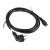 Stromkabel Lanberg CA-C5CA-11CC-003-BK 3m C5-Kupplung CEE7/7