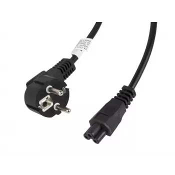 Stromkabel Lanberg CA-C5CA-11CC-003-BK 3m C5-Kupplung CEE7/7