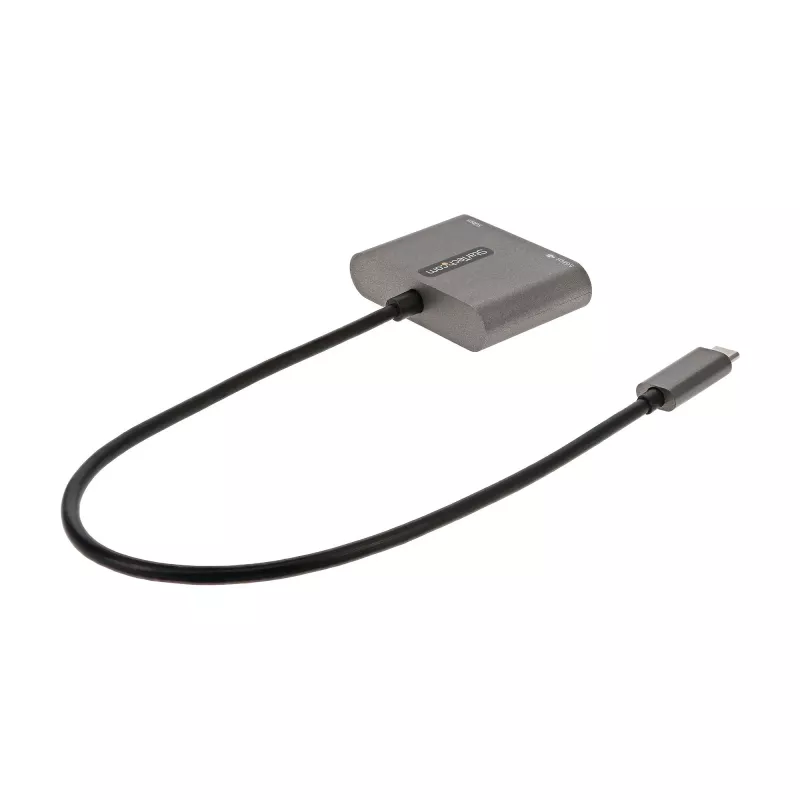 StarTech.com USB-C Multiport-Adapter, USB-C auf HDMI 4K-Video, 100W PD Pass-Through, USB 3.0 Hub 5 Gbit/s (1x Typ-C/1x A), USB-C Mini-Dock, USB-C Reisedock, Tragbare Laptop-Dockingstation