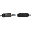 Netzwerkkabel LogiLink CQ7063S RJ-45 Cat6a 3 m Schwarz