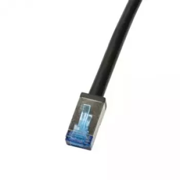 Netzwerkkabel LogiLink CQ7073S 5 m Cat6a S/FTP Schwarz