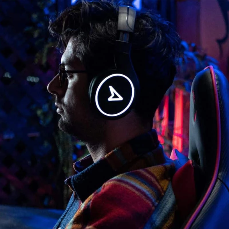 Lexip Bluetooth Headset - Impulse (Multi), Kabelgebunden & Kabellos, 20 - 20000 Hz, Gaming, 305 g, Headset, Schwarz