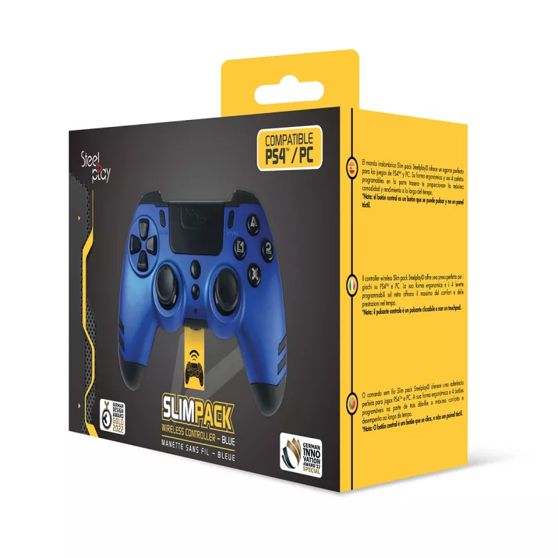Steelplay JVAMUL00153 Gaming Controller Blau RF Gamepad Analog / Digital PC, PlayStation 4, Playstation 3