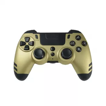 Gamepad Lexip Metaltech Wireless Steuergerät Gold – PC, PS4, RF wireless, Micro-USB, integrierter LiPo-Akku
