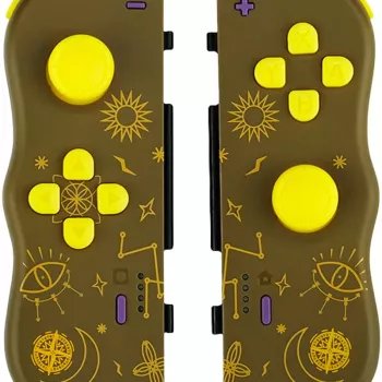 Lexip Twinpads Adventure Magic – Switch-kompatibel, Gamepad, Nintendo Switch, Nintendo Switch OLED, Aufnahmetaste, Steuerkreuz, Home-Taste, Analog / Digital, Kabellos, Bluetooth