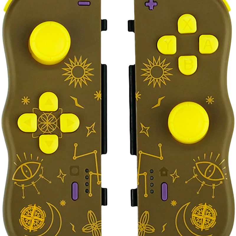 Lexip Twinpads Adventure Magic – Switch-kompatibel, Gamepad, Nintendo Switch, Nintendo Switch OLED, Aufnahmetaste, Steuerkreuz, Home-Taste, Analog / Digital, Kabellos, Bluetooth
