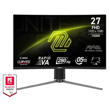 MSI MAG 276CPXF Computer Monitor 68,6 cm (27 Zoll) 1920 x 1080 Pixel Full HD LCD Schwarz