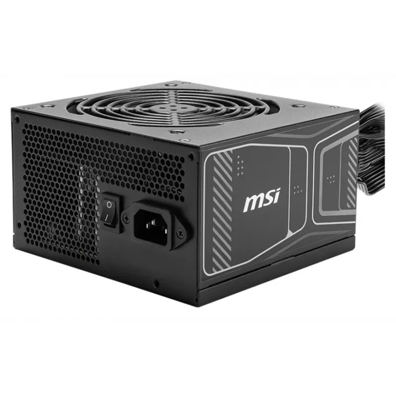 Netzteil MSI MAG A850GN 850 W ATX 20+4 Pin, 80 PLUS Gold, nicht-modular, 120 mm Lüfter, schwarz