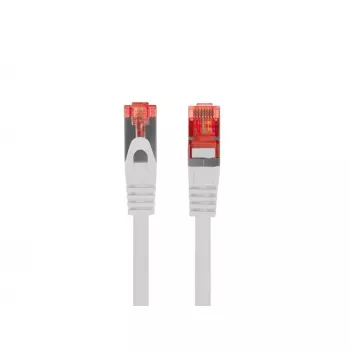 LANBERG Cat6 F/UTP (FTP) Netzwerkkabel 1 m, RJ-45 auf RJ-45, Grau
