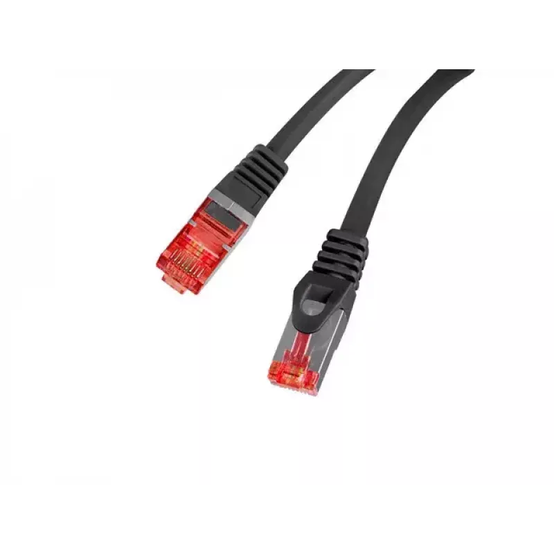 LANBERG Cat6 F/UTP (FTP) Netzwerkkabel, RJ-45–RJ-45, 1,5 m, schwarz