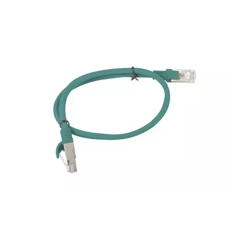 Netzwerkkabel Lanberg PCU6-10CC-0050-G RJ-45 Cat6 0,5m Grün