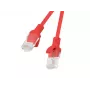 Netzwerkkabel Lanberg PCU6-10CC-0050-R RJ-45 Cat6 0,5 m Rot