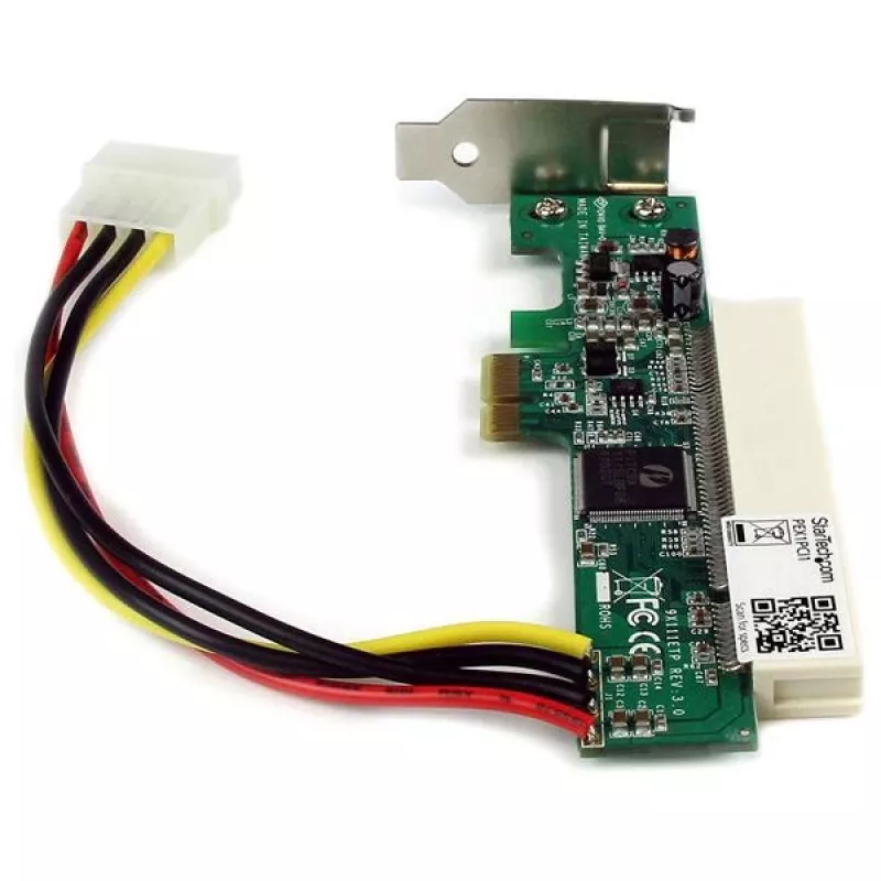 StarTech.com PCI Express auf PCI Adapterkarte, PCIe, PCI 32-Bit, Rot, CE, FC, ROHS, PERICOM PI7C9X110BNBE, 0 - 85 °C