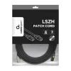 Netzwerkkabel Gembird PP8-LSZHCU-BK-7.5M RJ-45 Cat8 7,5m Schwarz