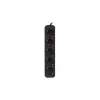 Power extension Lanberg PS0-05F-0150-BK 1.5m 5 AC outlets Indoor Schwarz