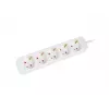 Power Extension Cord Lanberg PS0-05F-0300-W 3m 5 AC Outlets Indoor White