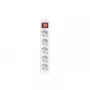 Stromverteiler Lanberg PS1-05F-0150-W 1,5 m 5 AC-Steckdosen Innenbereich Weiß