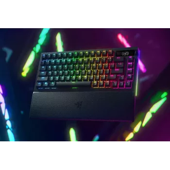 Razer SchwarzWidow V4 Pro Tastatur Gaming USB RF Wireless Bluetooth QWERTY US Schwarz