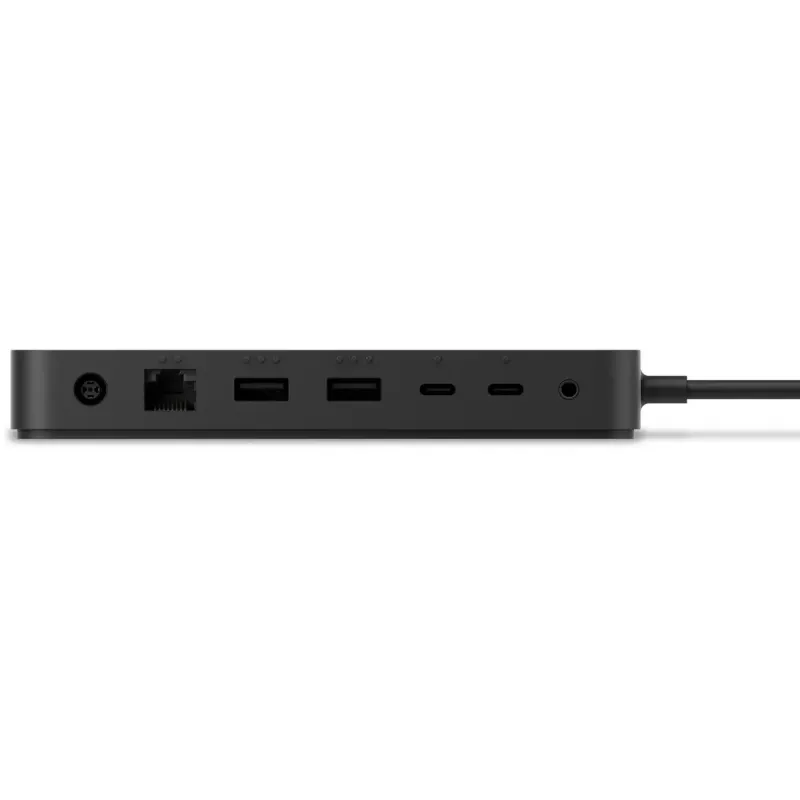 Dockingstation Microsoft Surface Thunderbolt 4 Dock kabelgebunden Schwarz 2500 Mbit/s