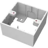 Elektrische Dose Vision TC3 BACKBOX1G Weiß