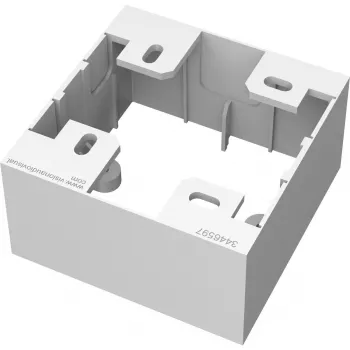 Elektrische Dose Vision TC3 BACKBOX1G Weiß