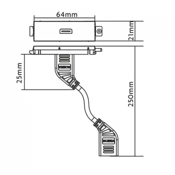 HDMI-Steckdose Vision TC3