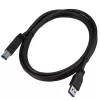 StarTech.com 2m (6 ft) zertifiziertes SuperSpeed USB 3.0 A-zu-B-Kabel – M/M