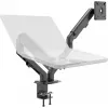 Monitorhalterung Vision VFM-DAD/4 27 Zoll Schreibtisch Schwarz Bolt-through